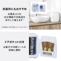 ツインバード HR-EB06W 2電源式コンパクト電子保冷保温ボックス