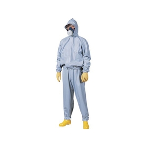 シゲマツ/開放形防護服PS-420Kズボンのみ 0 7960 FC625VD-8167518-イメージ1