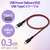エレコム USB2．0ケーブル(C-C、USB PD対応、高耐久) 0．3m レッド MPA-CCS03PNRD-イメージ3