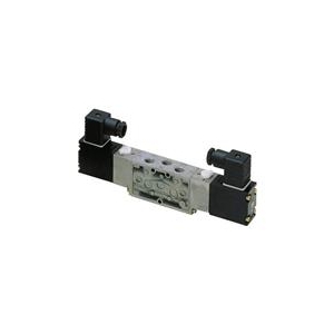 ＣＫＤ 4Fシリーズパイロット式5ポート弁セレックスバルブ 4F320-08-AC200V-イメージ1