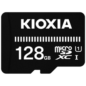 KIOXIA microSDXC UHS-Iメモリカード(128GB) EXCERIA BASIC KMUB-A128G-イメージ1