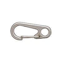 ニッサチェイン ニッケルスプリングスナップ（34mm×4個入り） TSS-106