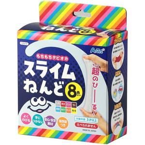 アーテック タピオカスライムねんど 8色セット 個装袋 FCD461H-155419-イメージ4