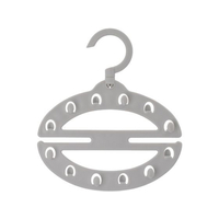 シンコハンガー モノクローゼット ベルトホルダー グレー FC746MX