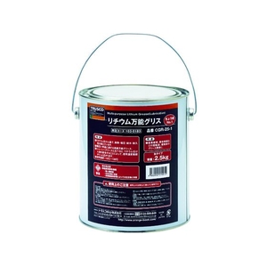 トラスコ中山 リチウム万能グリス #1 2.5kg No.12.5kg-2.87缶 FC297EJ-1030183-イメージ1