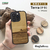 Man & Wood iPhone 16 Pro用MagSafe対応天然木ケース Terra I27070I16PR-イメージ2