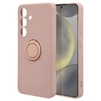 ラスタバナナ Galaxy S24用極限保護 TPUリングケース ライトピンク 7843GS24TPRLPK