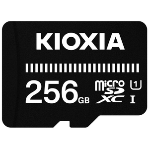 KIOXIA microSDXC UHS-Iメモリカード(256GB) EXCERIA BASIC KMUB-A256G-イメージ1