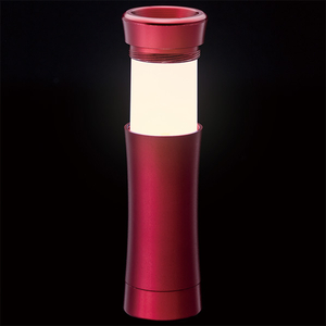 東芝 LEDランタン付きライト ワインレッド KFL-403L(R)-イメージ2