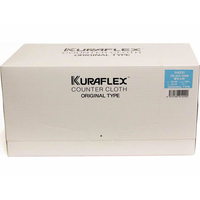 オザックス カウンタークロス 小判 ボックスタイプ 薄手 ブルー 100枚 FCD546M-ZN-613-100N