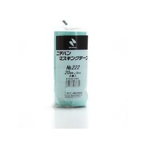ニチバン マスキングテープ 222H-20 20mm×18m 6巻 FC441GC-4121767-イメージ7