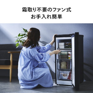 ツインバード 【前開き】70L 1ドア冷凍庫 HF-EJ07B-イメージ7