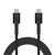 エレコム USB2．0ケーブル(C-C、PD対応、高耐久) 1．2m ブラック MPA-CCS12PNBK-イメージ2