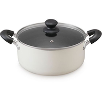 アイリスオーヤマ ダイヤモンドコート 両手なべ24cm ホワイト FCE253Y-DIS-P24