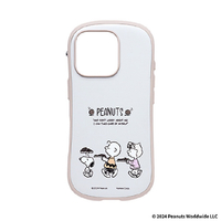Hamee iPhone 16 Pro用ハイブリッドケース iFace First Class スヌーピー/カフェタイム　クッキー 41-980712