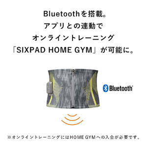 MTG SIXPAD Powersuit Core Belt(Sサイズ)【HOME GYM対応モデル】 ブラック SE-BS-00A-S-イメージ6