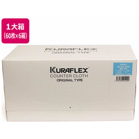 オザックス カウンタークロス 小判 ボックスタイプ 薄手 ブルー 100枚 6箱 FCD547M-ZN-613-100N