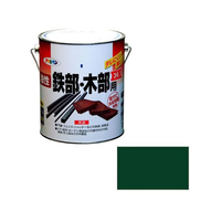 アサヒペン 油性鉄部木部用EX 1.6L 緑 FC657NV