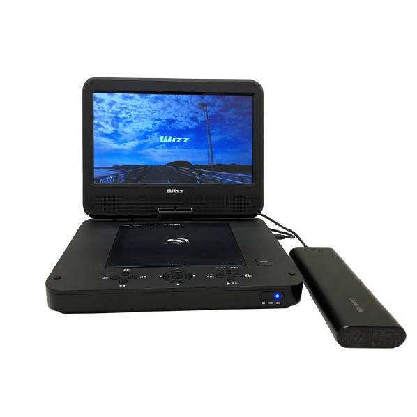 WIZZ 10．1インチ ポータブルブルーレイプレーヤー e angle select WPB-SE1088 CD ACアダプタ DVD BD WPB ROM
