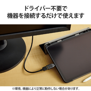 エレコム USB Type-C(TM)用HDMI映像変換アダプター ブラック MPA-CHDMIQDBK-イメージ7