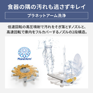 パナソニック 「標準工事＋引取料金込み」 ビルトイン食器洗い乾燥機 NP-45MC6T-イメージ3