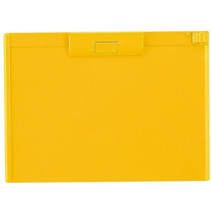 リヒトラブ クリップボード A4ヨコ 長辺とじ 黄 FCA6439-A987U-5-イメージ1