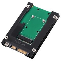 センチュリー HDD/SSD変換アダプター 裸族のインナー for mSATA CRIN25MS