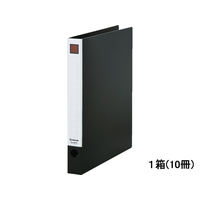 キングジム レバーリングファイル A4タテ 背幅33mm 黒 10冊 F174603-6672ｸﾛ