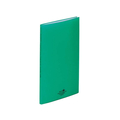リヒトラブ AQUA DROPs クリヤーブック A4タテ 20ポケット 緑 FC32984-N5000-7