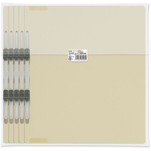 プラス フラットファイル 樹脂とじ具 10冊A4-S アイボリー FCF479T-NO.021S/79-433-イメージ2