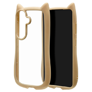 ラスタバナナ Galaxy S26用 猫耳ケース TPU×PC トープ 9316GS26HPTA-イメージ1