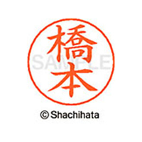 シヤチハタ ネームペン用ネーム シルバー 既製 橋本 FC47401-X-GPS-1630