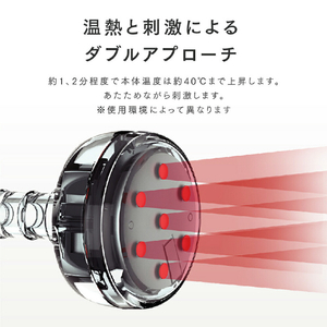 MYTREX MYTREX REBIVE MINI 専用温熱アタッチメント ブラック MT-RBM-OA21-イメージ5