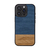 Man & Wood iPhone 16 Pro用MagSafe対応天然木ケース Denim I27072I16PR-イメージ1