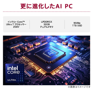 LG Electronics Japan ノートパソコン LG gram Pro 16 メタグレー 16Z90TS-GU89J-イメージ7
