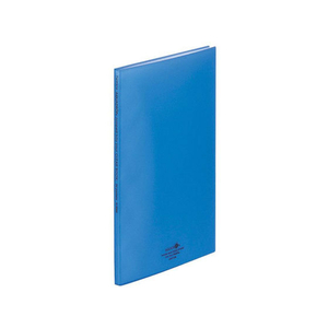 リヒトラブ AQUA DROPs クリヤーブック A4タテ 20ポケット 青 FC32985-N5000-8-イメージ1