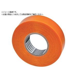トラスコ中山 TRUSCO/脱鉛タイプビニールテープ 19mmX10m 10巻入り オレンジ FC552YX-4056516-イメージ1