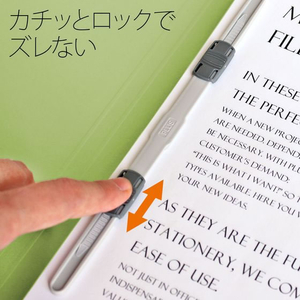 プラス フラットファイル 樹脂とじ具 10冊A4-S リーフグリーン FCF480T-NO.021S/79-434-イメージ9