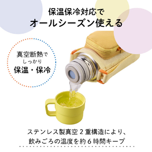 タイガー 真空断熱ボトル(0.50L) フラワーパープル MTA-Q050VQ-イメージ11