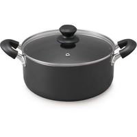 アイリスオーヤマ ダイヤモンドコート 両手なべ24cm ブラック FCE254Y-DIS-P24