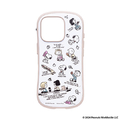 Hamee iPhone 16 Pro用ハイブリッドケース iFace First Class スヌーピー/MUNCH　TIME/総柄 41-980729