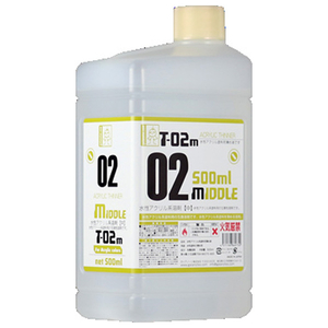 ガイアノーツ T-02M アクリル溶剤【中】500ml T02Mｱｸﾘﾙﾖｳｻﾞｲ500N-イメージ1