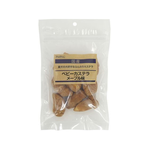 ペットプロジャパン 国産おやつ ベビーカステラ メープル味 70g FC482PK-イメージ1