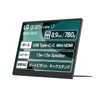 LGエレクトロニクス 17型液晶ディスプレイ LG gram +view 17MT70
