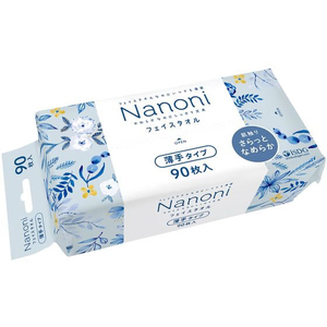 医食同源ドットコム Nanoni フェイスタオル 薄手タイプ 90枚 FCT9327-イメージ1