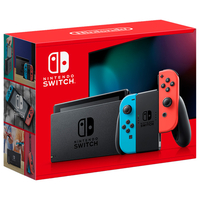 任天堂 HADSKABAH Nintendo Switch本体 Joy-Con(L)ネオンブルー/(R ...