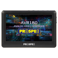 プロスペック アナログビデオレコーダー ブラック AVR180