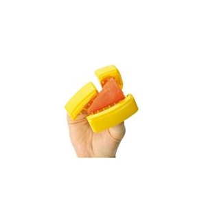 和平フレイズ かるラク つかめる野菜ホルダー イエロー KR602ﾔｻｲﾎﾙﾀﾞ--イメージ2