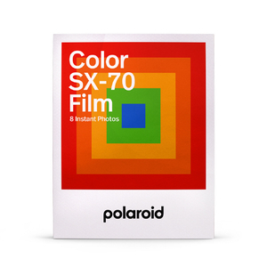 POLAROID Color SX-70 Film White Frame (8枚) 6004JP-イメージ1