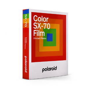 POLAROID Color SX-70 Film White Frame (8枚) 6004JP-イメージ2